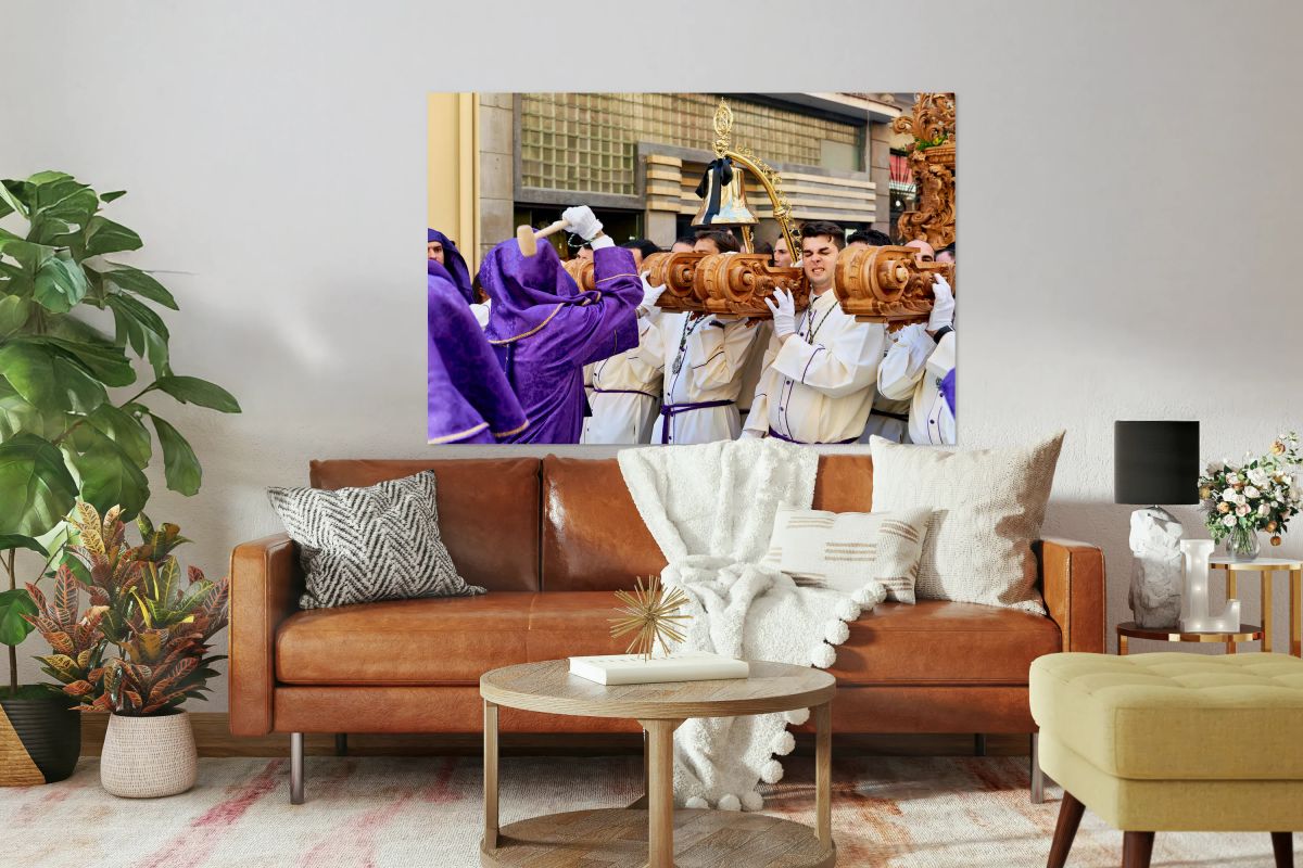 Easter Holy Week processions in Malaga Spain