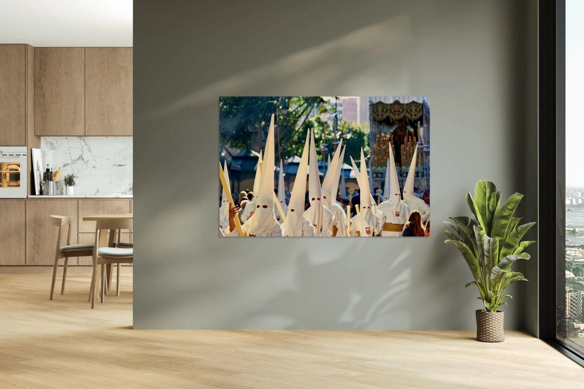 Procession in Malaga during Easter Holy Week