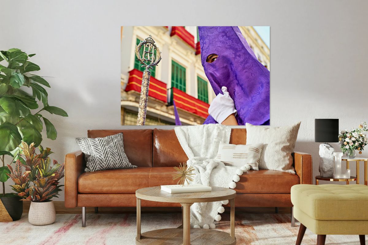 Procession in Malaga during Easter Holy Week