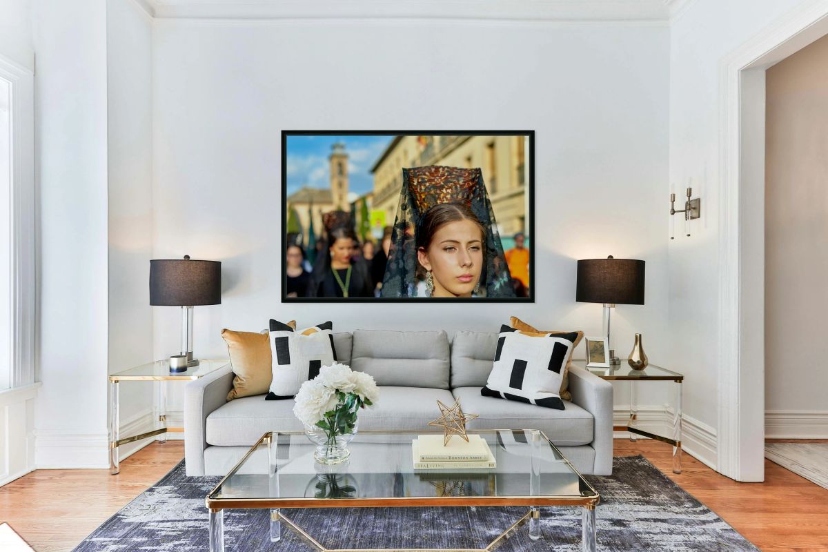 Processions during Easter Holy Week in Granada Spain