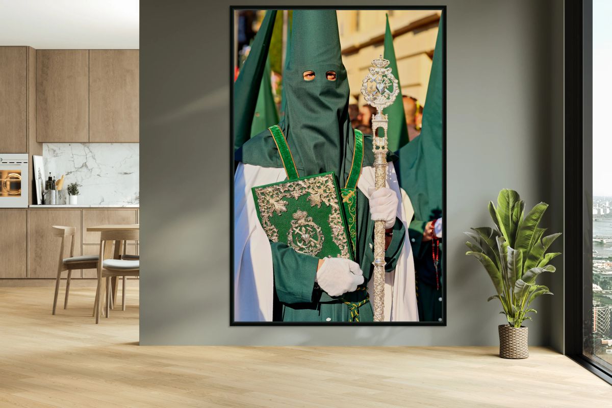 Processions for easter holy week in granada spain