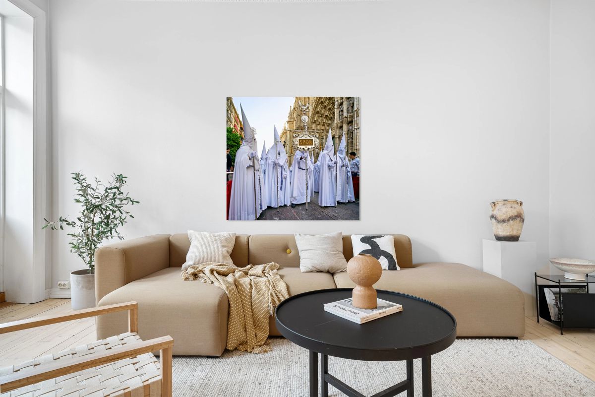 Procession in Seville during Easter Holy Week