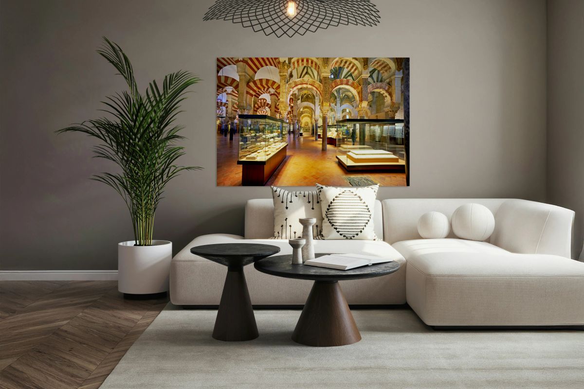 Inside cordobas mosque cathedral