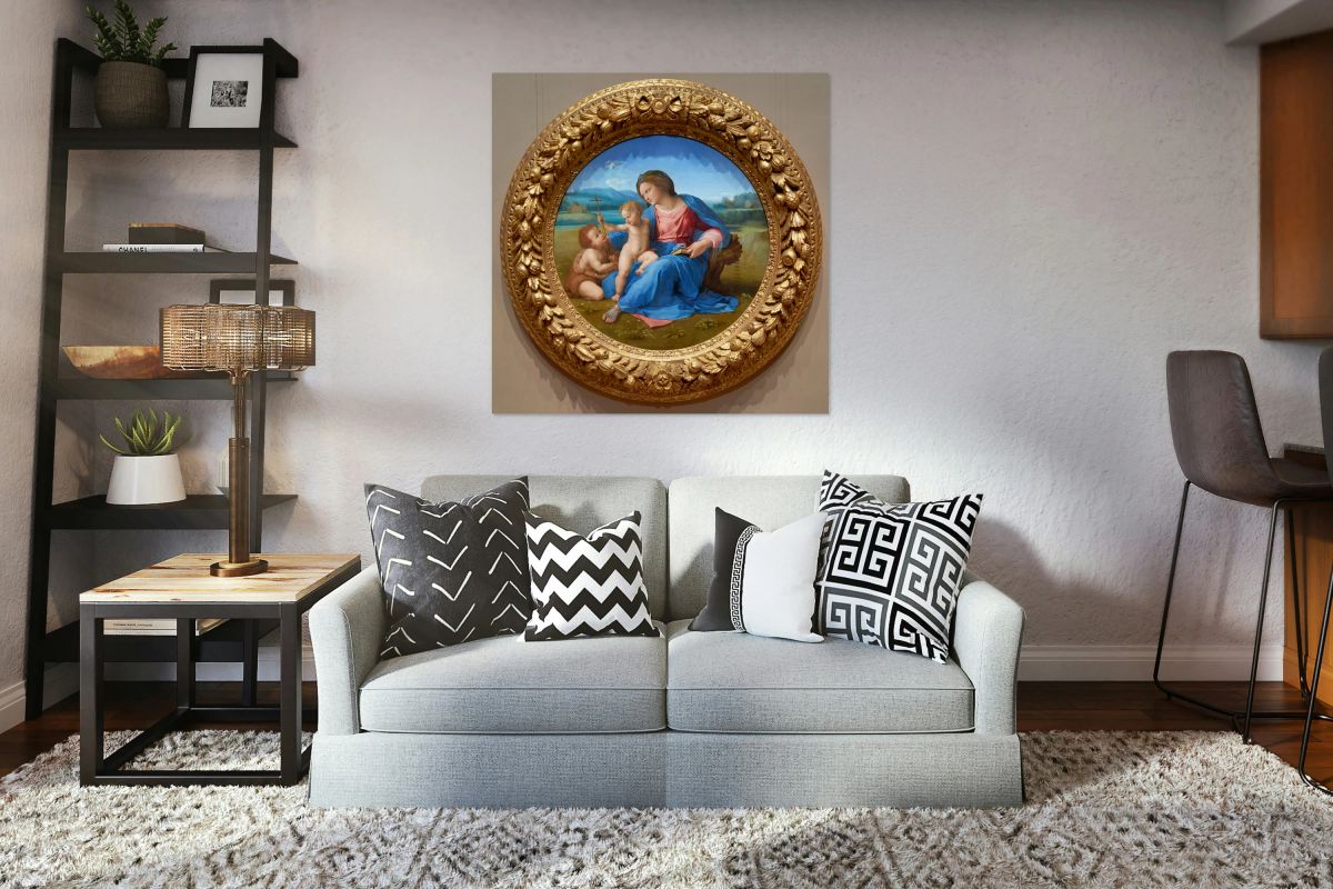 Artwork of alba madonna by raphael in washington d.c