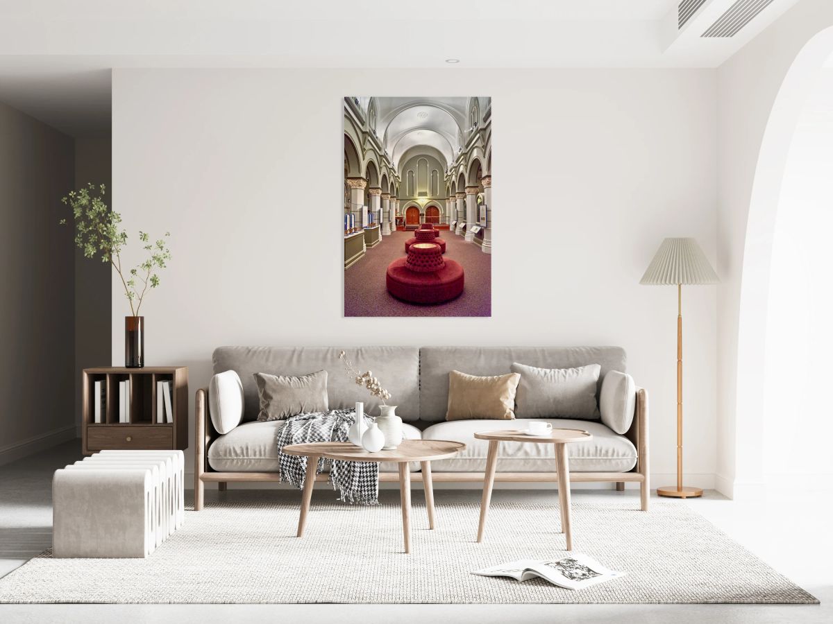 Seating area at Smithsonian Washington D.C