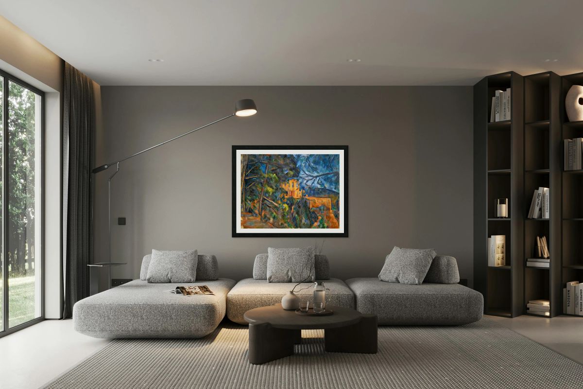 Chateau Noir scene by Paul Cezanne in Washington DC