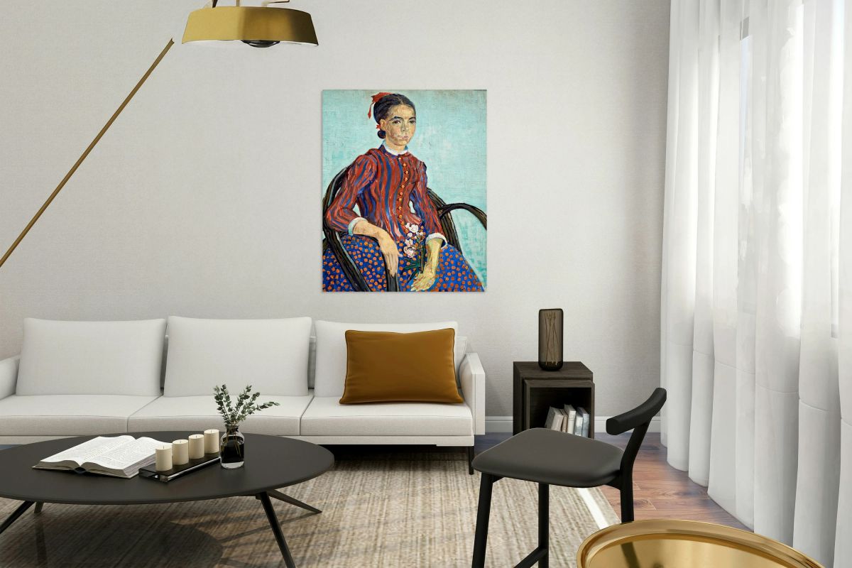 Vincent van goghs la mousmé from 1888 in washington dc