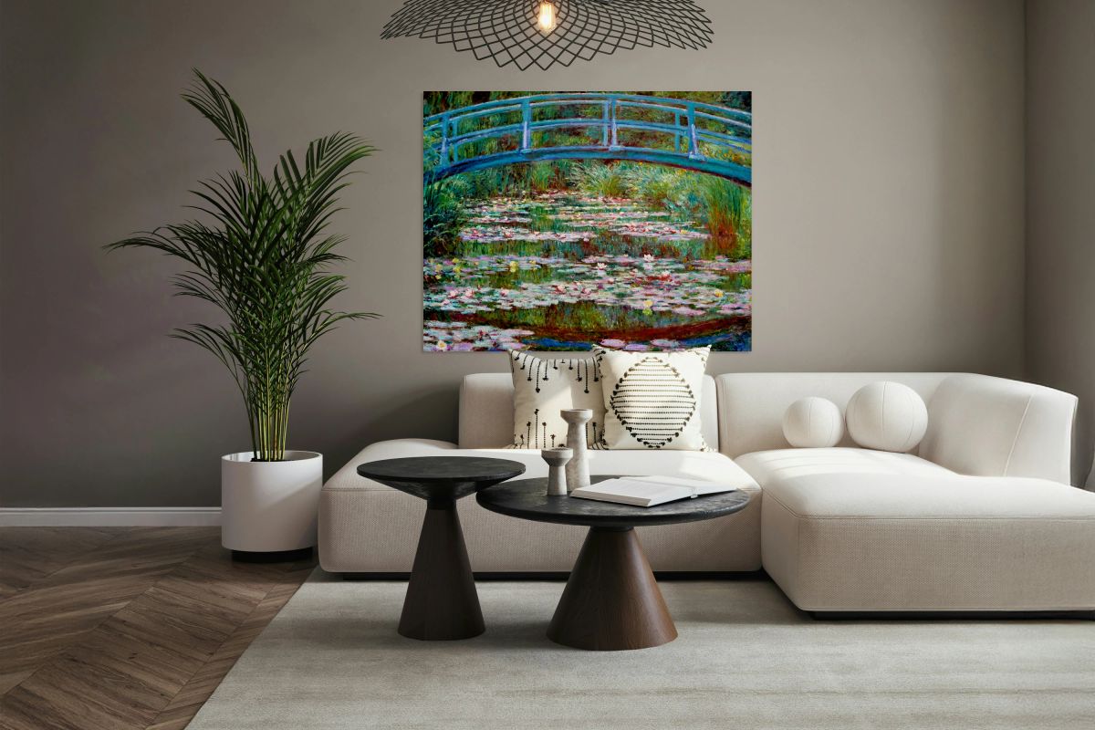 Claude monets japanese footbridge in washington dc