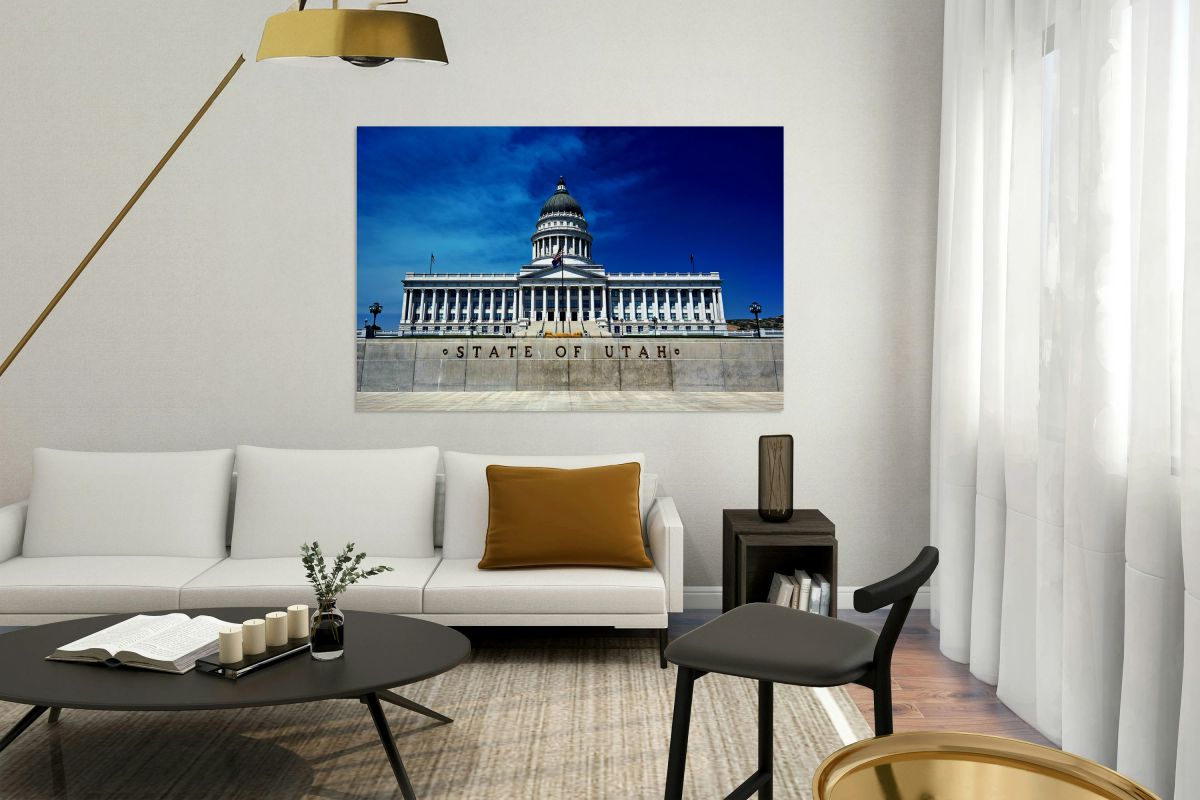 Utah State Capitol located in Salt Lake City