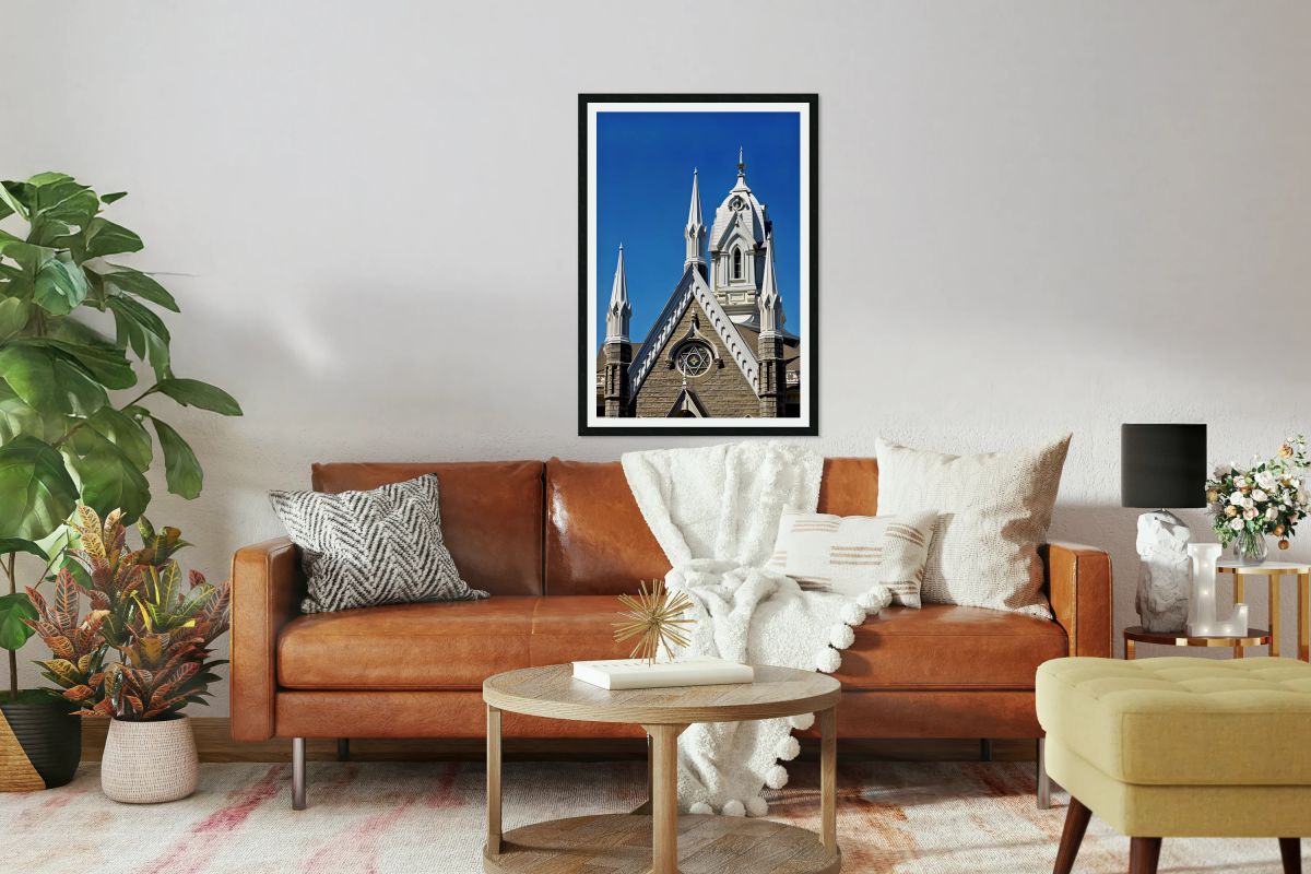 Historic assembly hall in Salt Lake City Utah