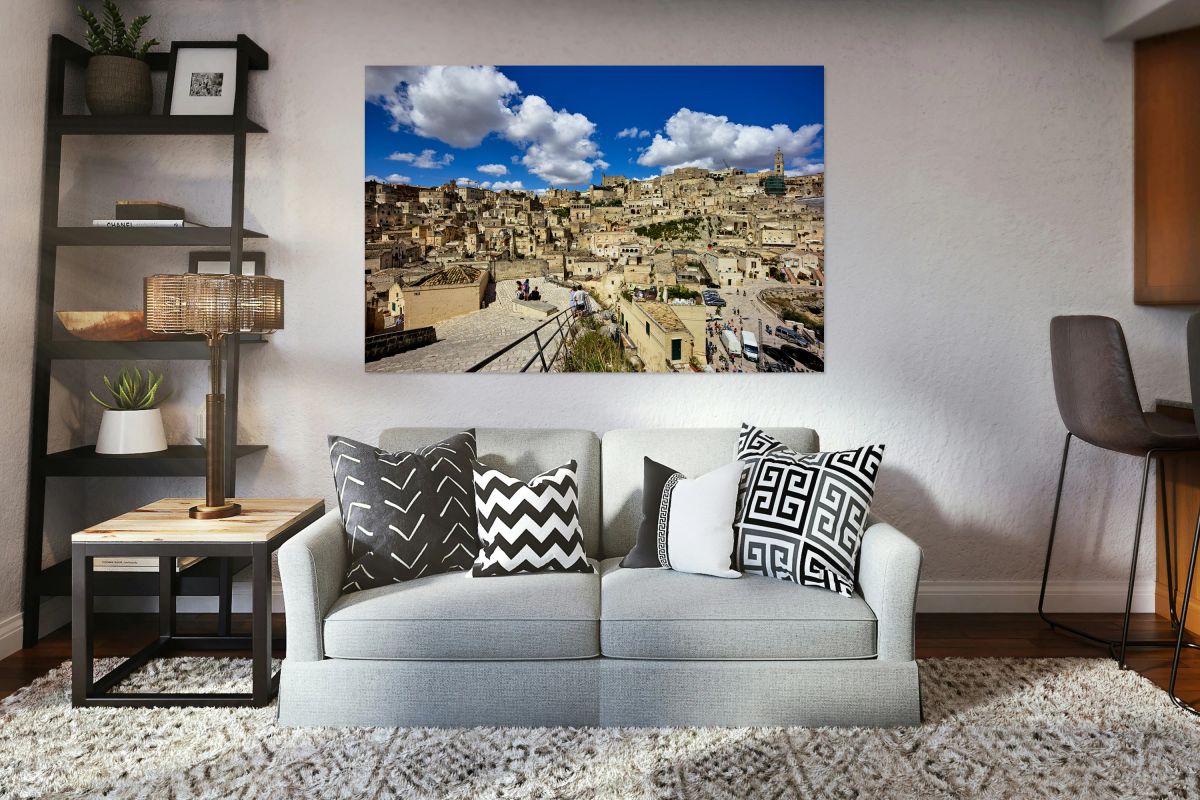 Exploring Matera cityscape in Basilicata Italy