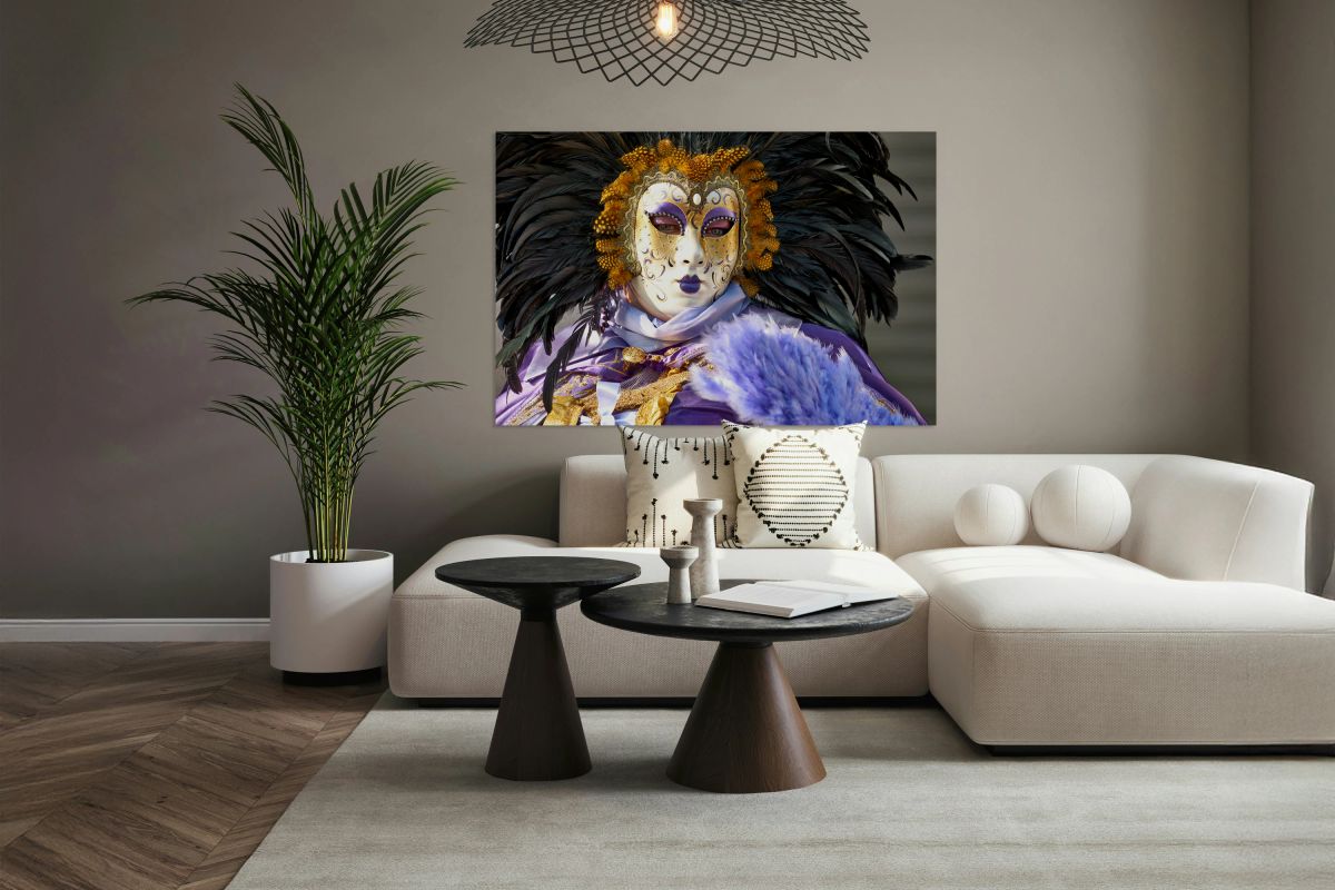 Masks and costumes at Venice Carnival celebration