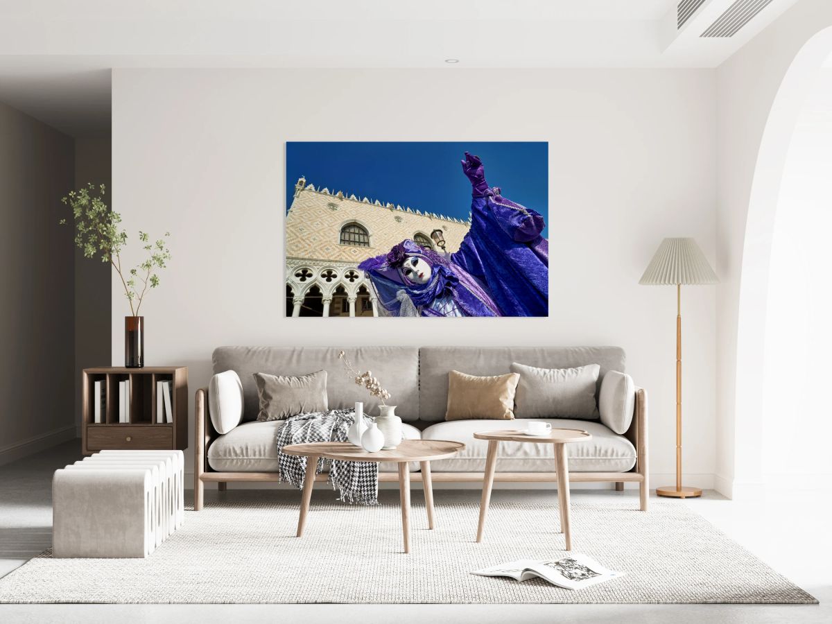 Venice Carnival features colorful masks and costumes