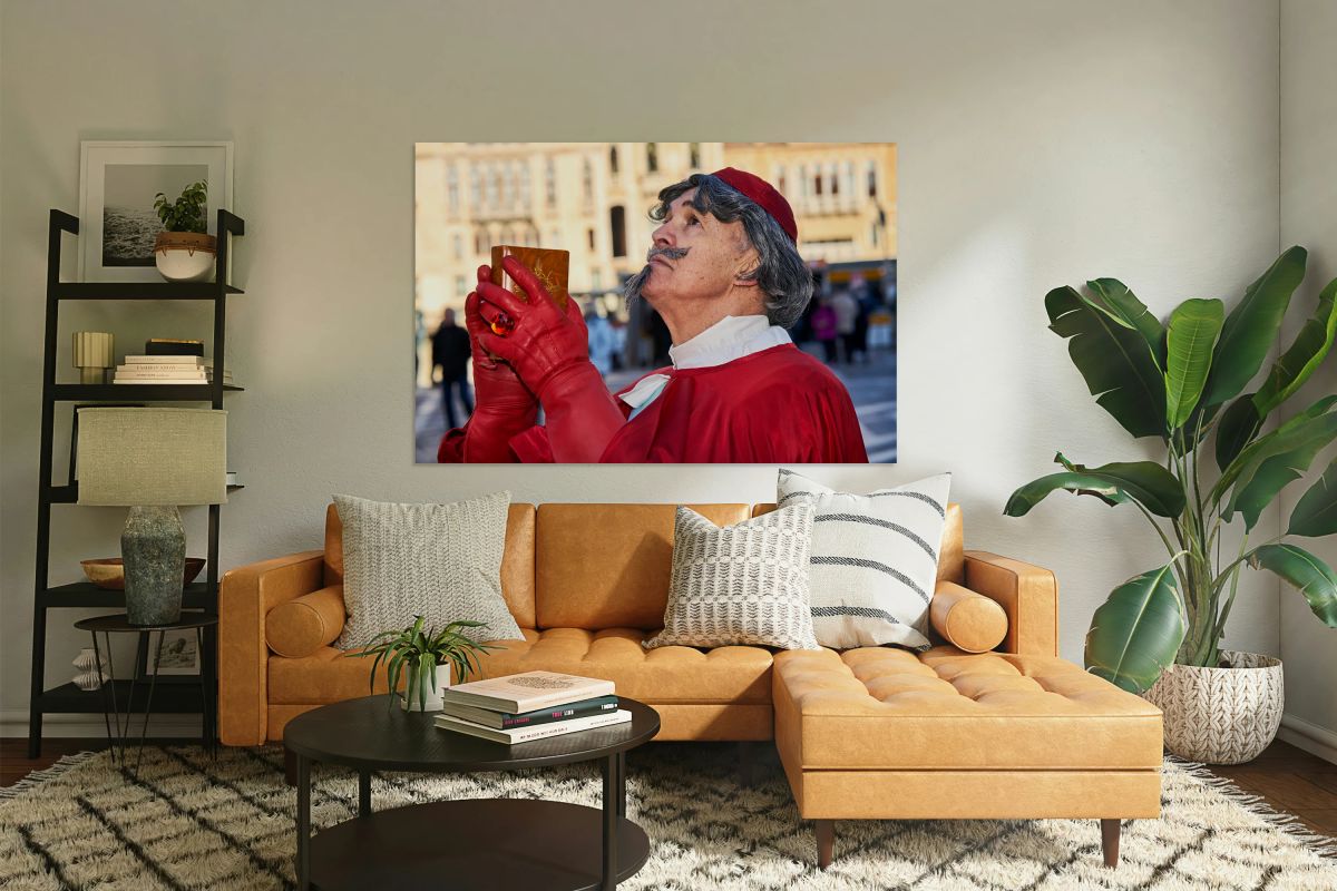 Celebrating venice carnival in venice italy