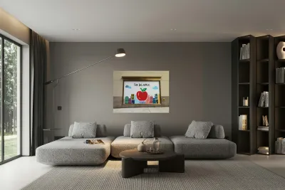 Street Scene: The Big Apple Reproduction