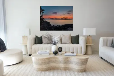 San Diego Sunset at Tidal Reproduction