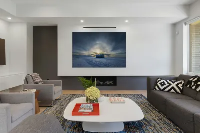 Sundogs Behind Grain Bins Reproduction