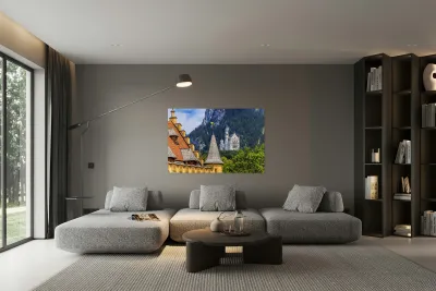 Munich Neuschwanstein Castle Reproduction