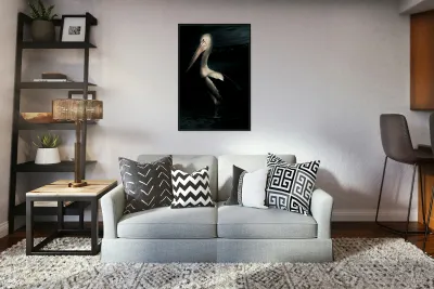 Twilight Pelican Reproduction