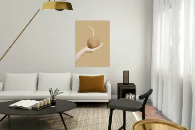 Tropical holiday cocktail Reproduction