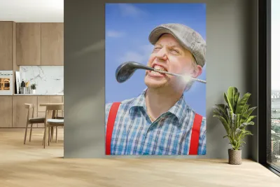 Golfing mad Reproduction