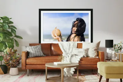 Beach Oasis Reproduction