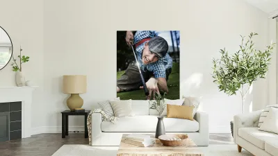 Golf Or Pool Reproduction