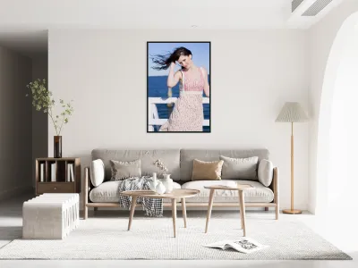 Summer Breeze Woman Reproduction