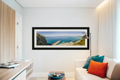 Outdoor ocean marina Reproduction