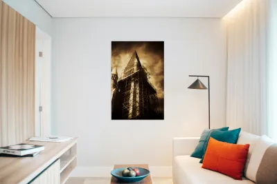 Vintage Church Column Construction Reproduction