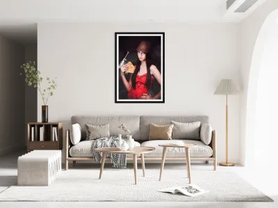 Gangster And Her Gun Reproduction