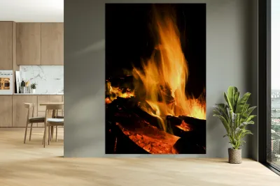 Blazing Campfire Reproduction