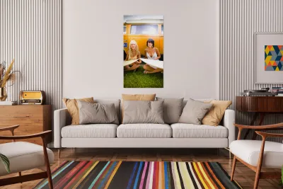 Surfing Holiday Reproduction