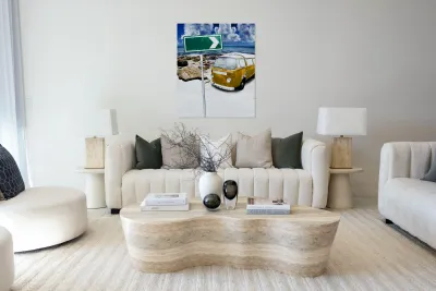 Retro Beach Van Reproduction