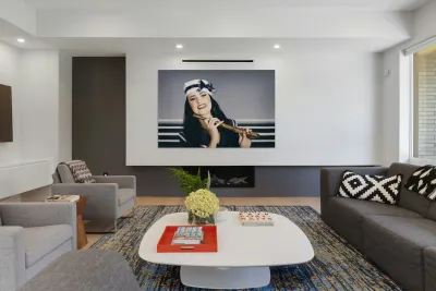 Young vintage sailor girl looking out to sea Reproduction