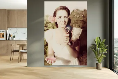 Retro Bubbles Of Love Reproduction