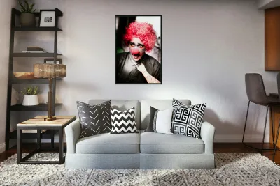 Ms Frightened The Scared Clown Reproduction