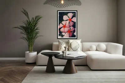 Flowering Pink Periwinkle Reproduction