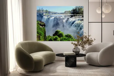 Power in Stillness: The Falls of Paterson NJ Reproduction