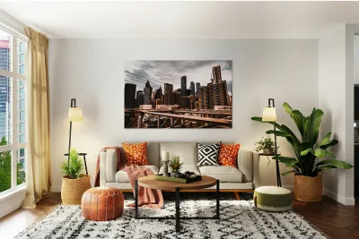 New York Skyline Reproduction