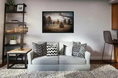 Moonlight Dreaming by the Lake  Reproduction