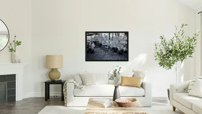 Shady Oasis Cafe Reproduction