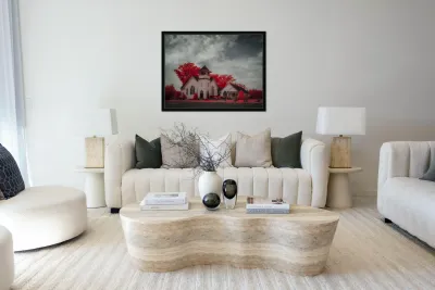 Spiritual Splendor - Crimson Steeple Reproduction