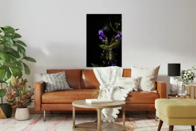 Elegance in Violet Reproduction