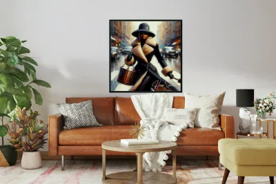 Mila Harper: City Chic in Motion Reproduction