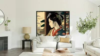 Wistful Blossoms Reproduction