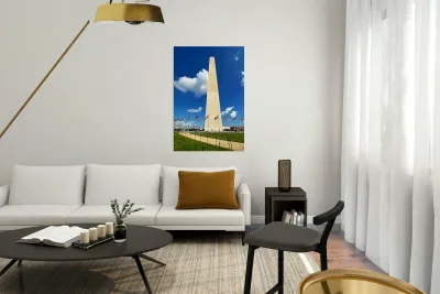 The Washington Monument. Washington D.C. Reproduction