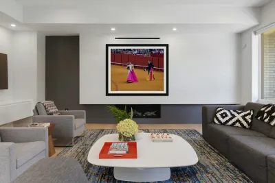 ANDALUSIA SPAIN. Bullfight in Seville Arena Reproduction