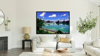 Nepal. Kathmandu. Rani Pokhari Reproduction