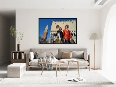 Venice Italy. The Carnival Reproduction